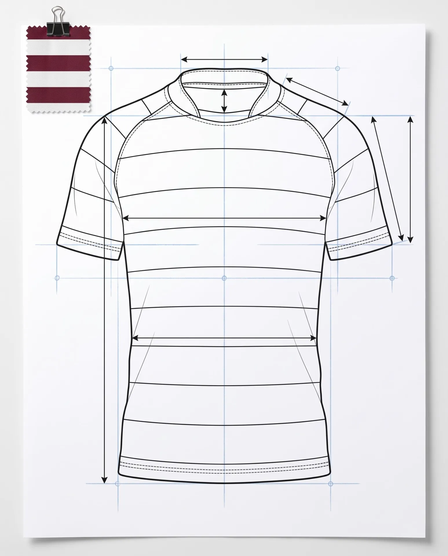 Breakdown Hooped Jersey — tech pack