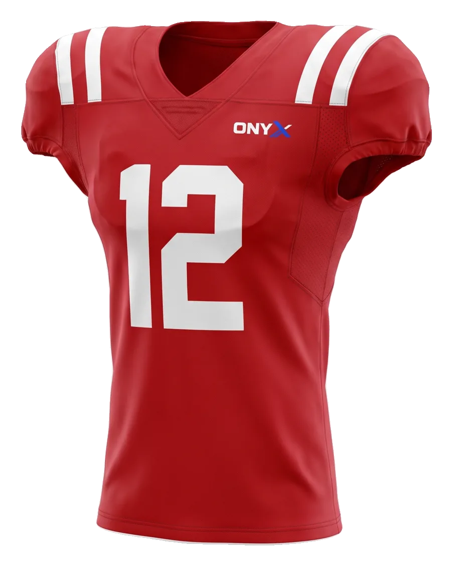 Snap Game Jersey — Scarlet / white custom game jersey