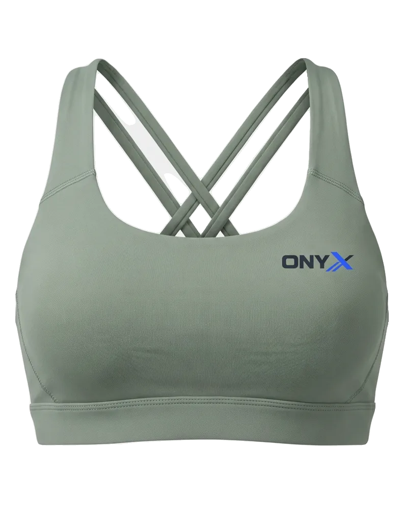 Still Sports Bra — Sage custom sports bra
