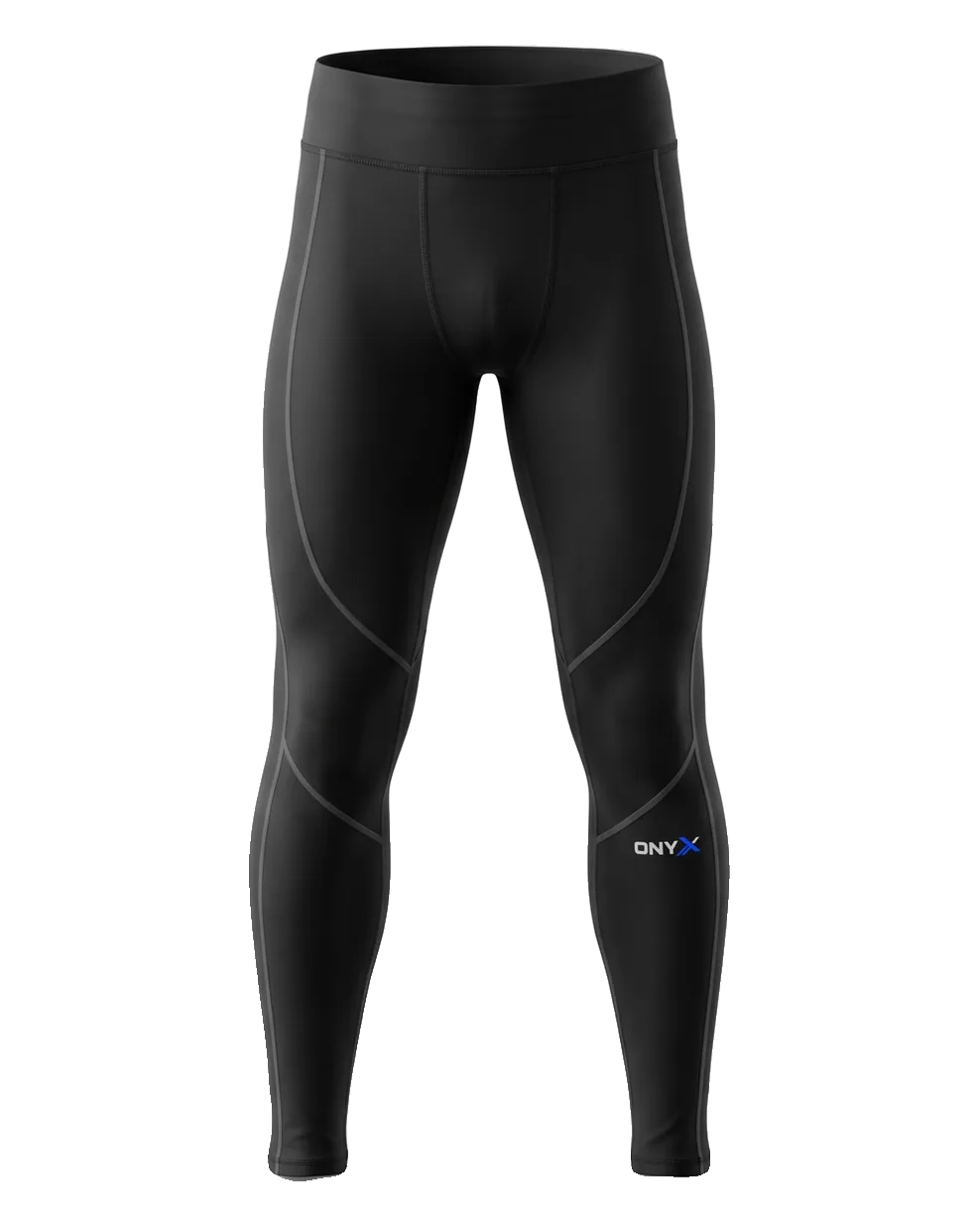 Second-Skin Tights — Black custom compression tights